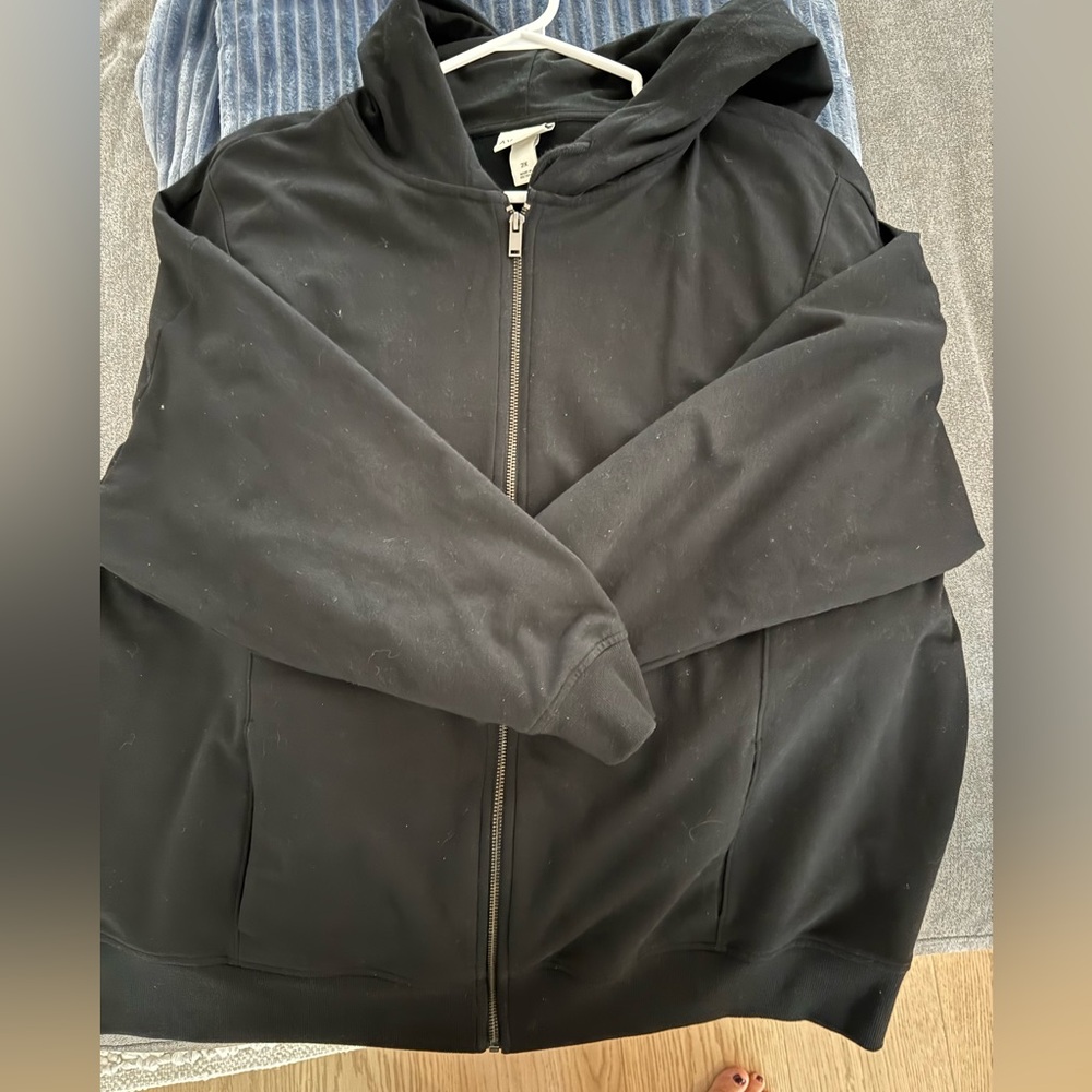 Women’s Black Hoodie Jacket